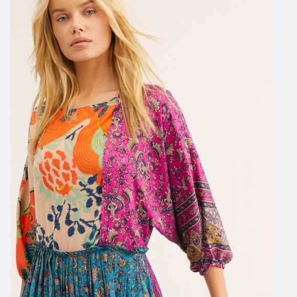 Free People Multicolor Maxi Dress - Picture 2 of 10
